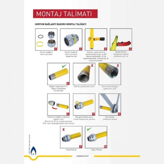 KAS-TAK Tesisat Hortumları